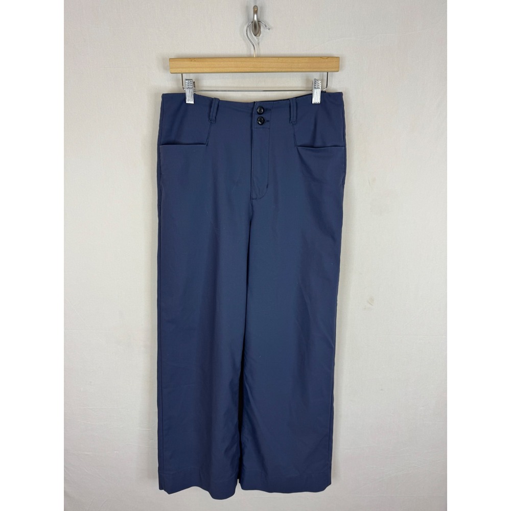 Duer Live Free Adventure Pants Navy Blue Wide‎ Leg Stretch 30x29